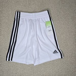 Adidas White Sports Shorts